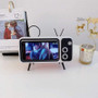 Retro TV Bluetooth Speaker Mobile Phone Holder