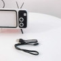 Retro TV Bluetooth Speaker Mobile Phone Holder