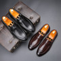 Italian Luxury  Flats Party Wedding  Men's Formal Shoes