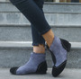 Women's Vintage Suede Stitching Boots