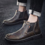 British Vintage Men's Martin Boots