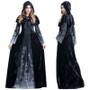 Halloween Victorian Dress Cosplay Ghost Fancy Maxi Dress