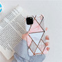 For iPhone 11 Pro MAX Soft TPU IMD Tempered Glass Case