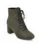 Ladies High Heels Short Suede  Ankle Boots