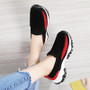 Walking Flat Platform Suede Leather Women's Shoes