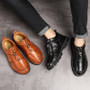 Men Genuine leather shoes