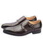 Dress Shoes - Brand Luxury Genuine Leather Monk Shoes