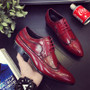Casual Shoes - Dress Genuine Leather Italian Formal Oxford Shoes
