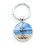 Surfing key Ring - Key Chain