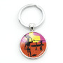 Surfing key Ring - Key Chain