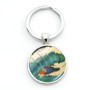 Surfing key Ring - Key Chain