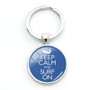 Surfing key Ring - Key Chain