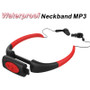8 Go Waterproof Neckband MP3 Music Player with FM Radio For Water Sports.