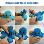 Reversible Octopus Toy, Can Express Your Emotions