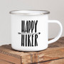 Hiking Gift for Hiker Enamel Mug Wanderlust