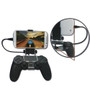 Plastic Clip-on Cell Mobile Phone Clamp Holder for PS4 Controller Android Phone