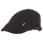 Grid Pattern Retro Autumn Winter Cotton Men Flat Peaked Cap Newsboy Hunting Hat