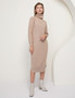 Long Dress Women Autumn Winter Turtleneck Long Sleeve Sweater