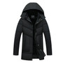 Winter Jacket Men Thicken Hooded Waterproof Outwear Warm Coat Fathers' Clothing Casual Men's Overcoat