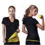 Women's Sweat Body Shaper Sauna T-shirts Belly Abdomen Fat Burn Weight Loss Slimming Thermal Shapewear