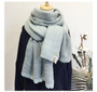 New Lady Scarf Cute Winter Wool Knitted Scarf