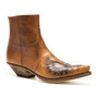 Fashion Mens Leather Sendra Ankle Boots