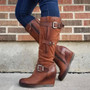 Women High-heels Vintage Gladiator Wedges Boots