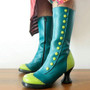 Women Mid-calf High-heels Gladiator Boots
