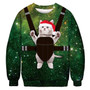 Christmas Sweater 3D Printed Santa Party Sweatshirt