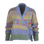 Solid Color Printed Casual Cardigan Sweater