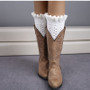 Women Knit Leg Warmers Ladies Bud Boot Cuffs Fashion Boots socks