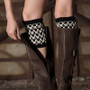 Women Crochet Leg Warmer Hollow Out Boot Socks