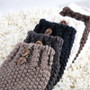 Women Short Button Crochet Leg Warmers Winter Fall  Knit Boot Cuffs Socks