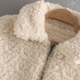 Women Vintage Stylish Winter Thick Warm Faux Fur Fleece Teddy Jacket Coat