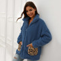 Winter Women's Warm Leopard Pattern Thicken Sexy Faux Fur Teddy Coat