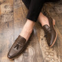 Italy  Business Men Casual Leather Shoes