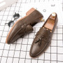Italy  Business Men Casual Leather Shoes