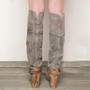 Women Slim Thigh High Over The Knee Boots