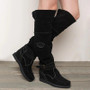 Women Slim Thigh High Over The Knee Boots