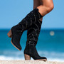 Gladiator High Heels Shiny Crystal Deco Booties