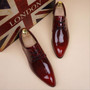 Men Shoes - Leather Vintage Oxfords Men Dress Shoes