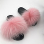 Woman Luxury Gradient Furry Fur Slippers