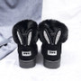 Women Winter Sweet Flock Slip-on Woolen Snow Boots