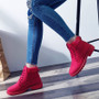 Winter Fashion Lace-Up Women Ankle Boots