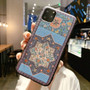 Retro Flower Phone Case for iPhone 11 Soft Silicone TPU Cover