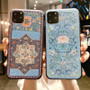 Retro Flower Phone Case for iPhone 11 Soft Silicone TPU Cover