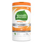 Seventh Generation Disinfecting Wipes Lemongrass and Citrus - 70 Wipes