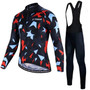 Long Sleeve Pro Cycling Jersey Set