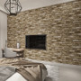 3D textured brick wallpaper for wall