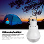 Konesky Portable Lantern Solar LED Bulb Lamp Solar panel Lamp Applicable Outdoor Camping Tent Garden Light